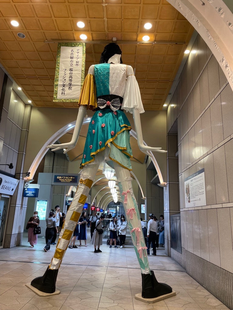 名駅ナナちゃんが名古屋まつりをPRしています！【終了しました