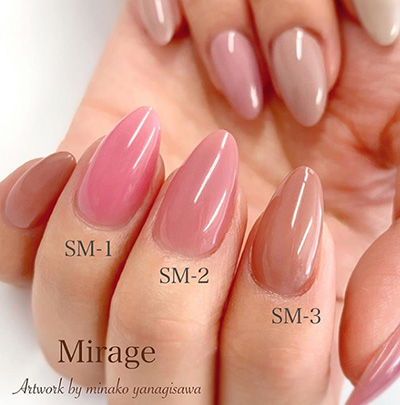 Mirage カラーパウダー N/グラデーション ホワイト | Nail Labo Online