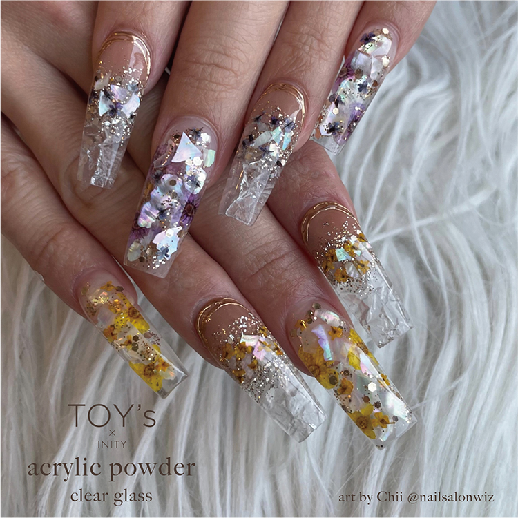 ネイルダンス アクリルパウダー スカルプ クリア ネイリスト向け