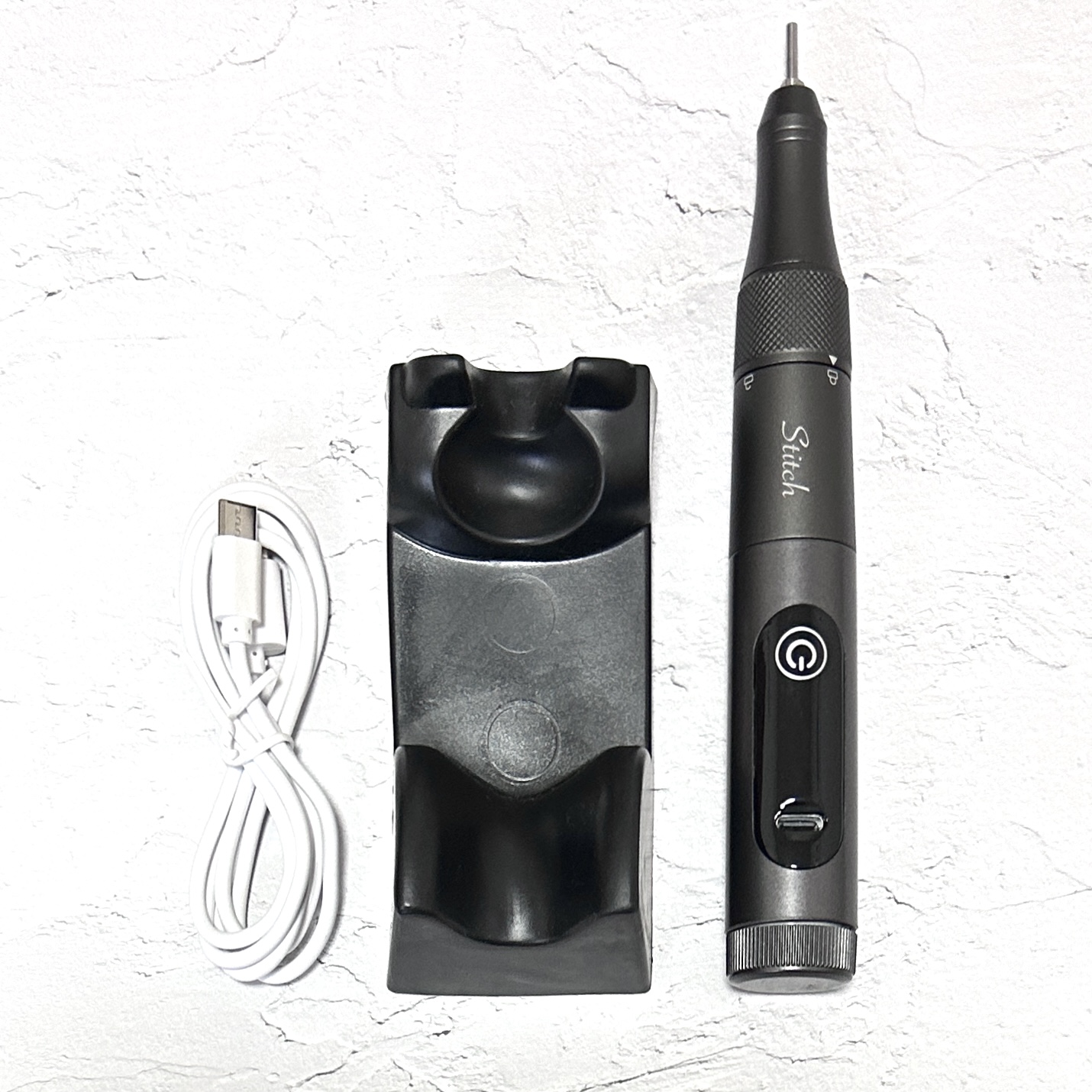 Stitch コードレスネイルマシン グラファイ | Nail Labo Online Shop