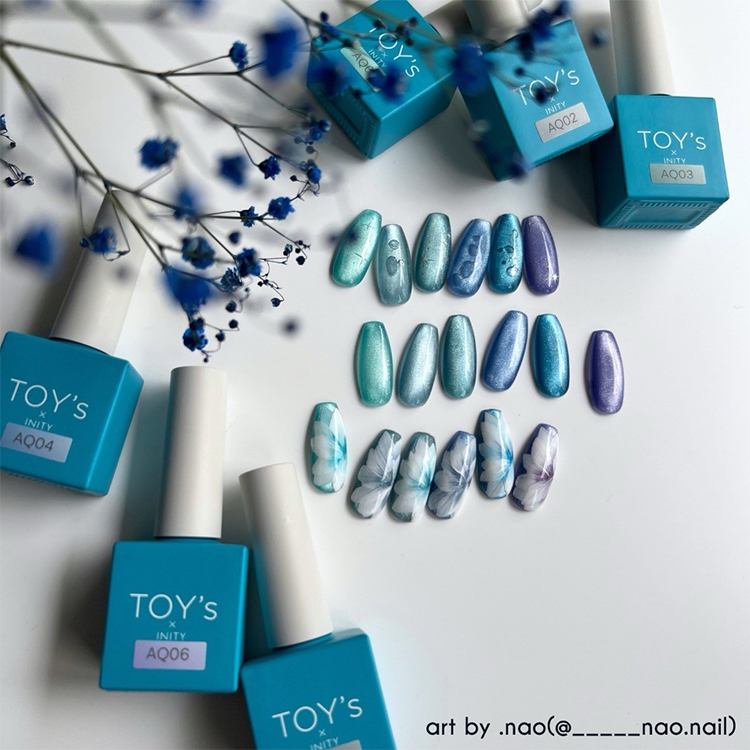TOY's × INITY アクアマグ T-AQST6 6色セット | Nail Labo Online Shop