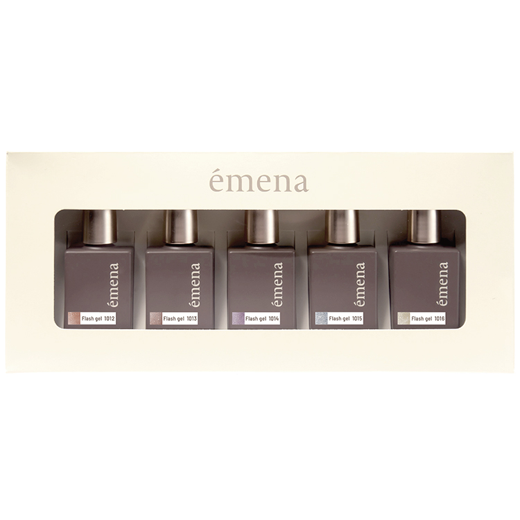 emena フラッシュジェル 5色セット 1012-1016 | Nail Labo Online Shop