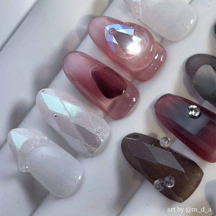 TOY's x M.D.A NAiL ダイヤモンドカットフィルム | Nail Labo Online