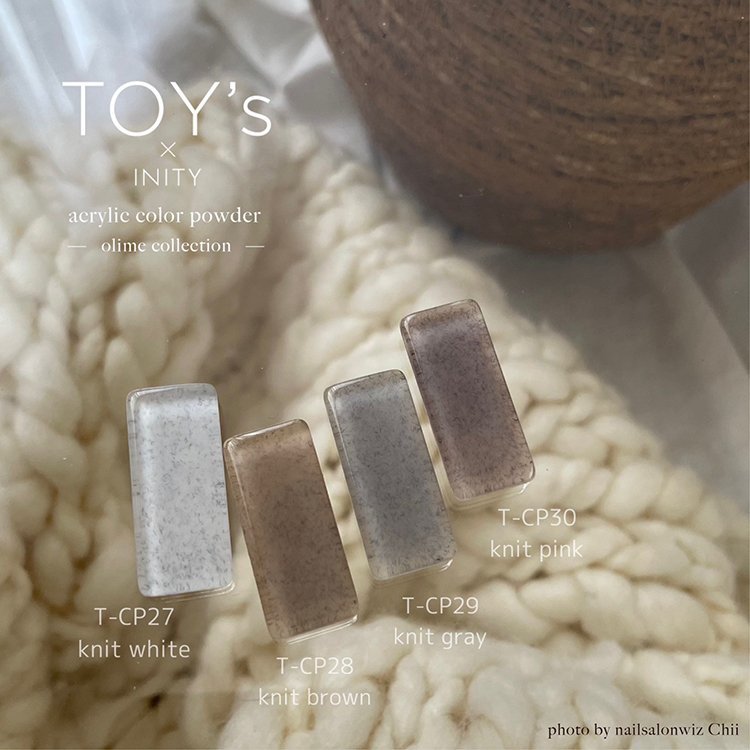 TOY's × INITY アクリルカラーパウダー オリーミーコレクション10色