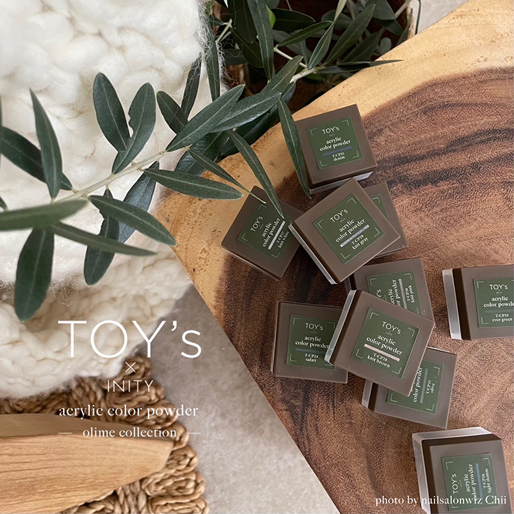 TOY's × INITY アクリルカラーパウダー オリーミーコレクション10色