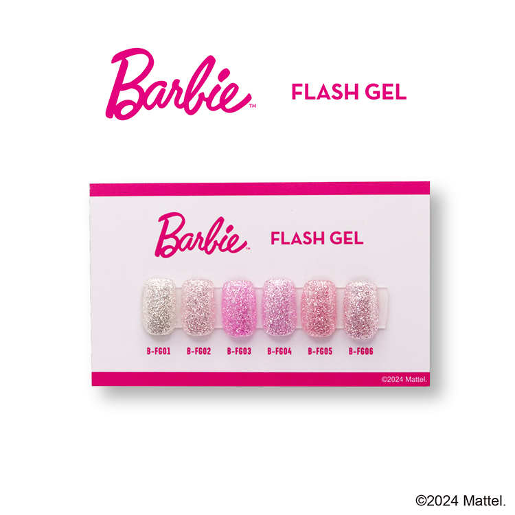 Barbie フラッシュジェル 6色セット | Nail Labo Online Shop