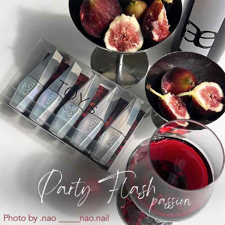 TOY's × INITY パーティーフラッシュ パッション 5色セット | Nail