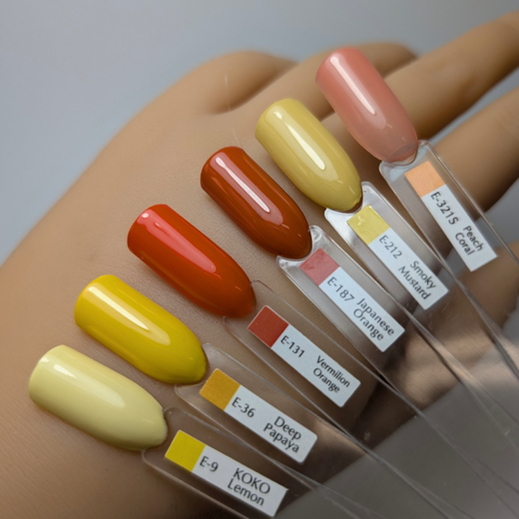 お取り寄せ KOKOIST EXCEL LINE カラージェル 6color set 04 Yellow