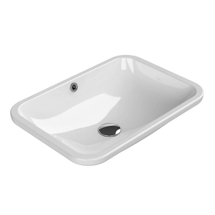 CeraStyle 070400-U Bathroom Sink, One | Nameek's