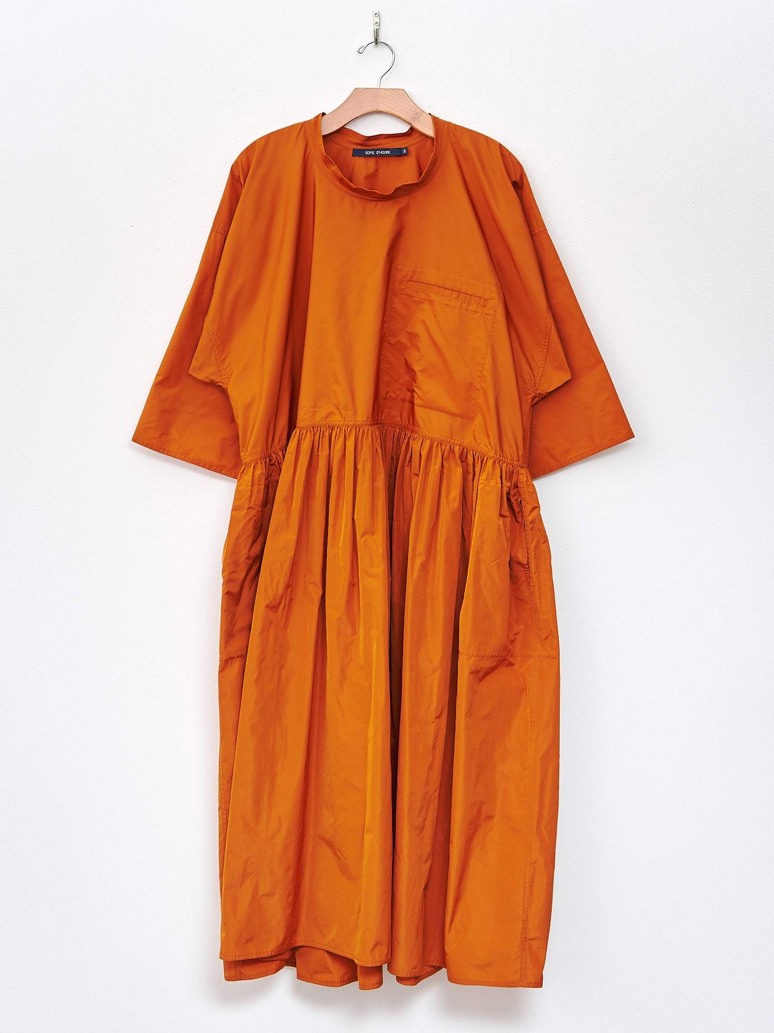 Namu Shop - Sofie D'Hoore Delos Dress - Curcuma (Orange)