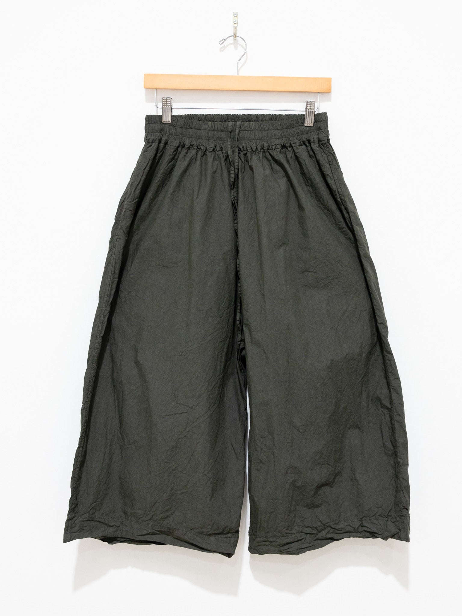 Namu Shop - Album di Famiglia Wide Trousers TC - Moss