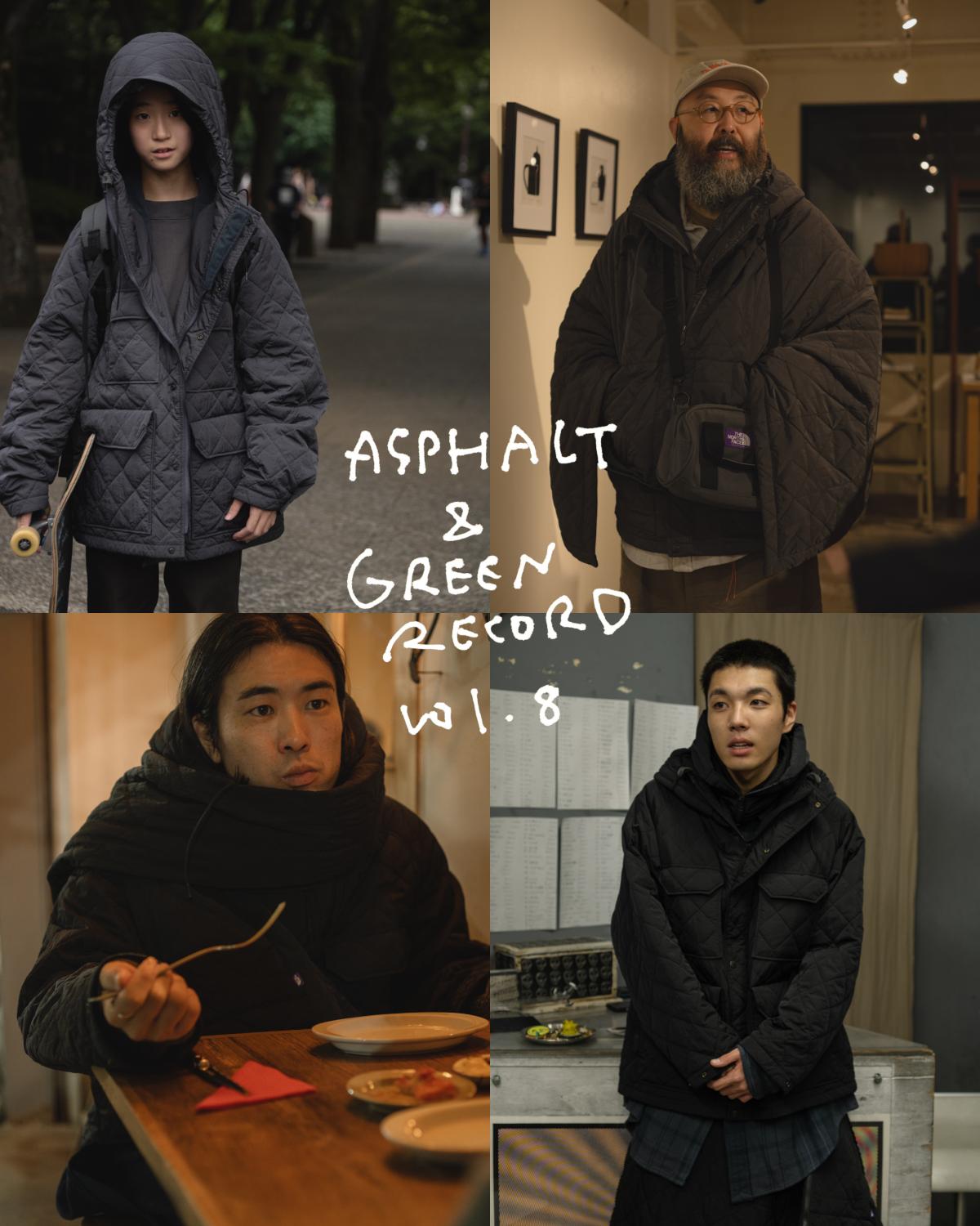 nanamica / ASPHALT & GREEN RECORD vol.8