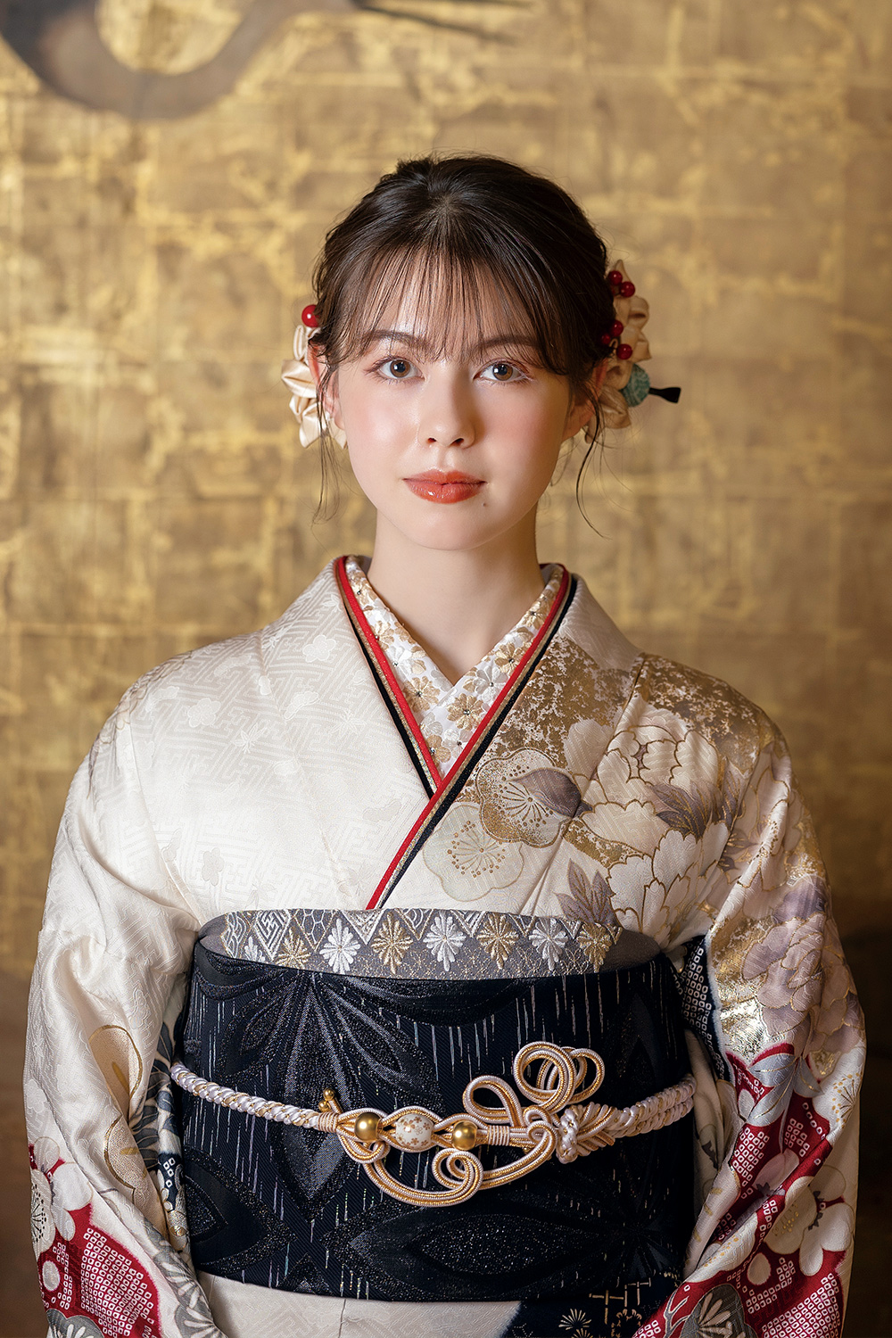 ナナイロキモノWEBショップ / 振袖フルセット｜白色・可愛い古典模様 F238