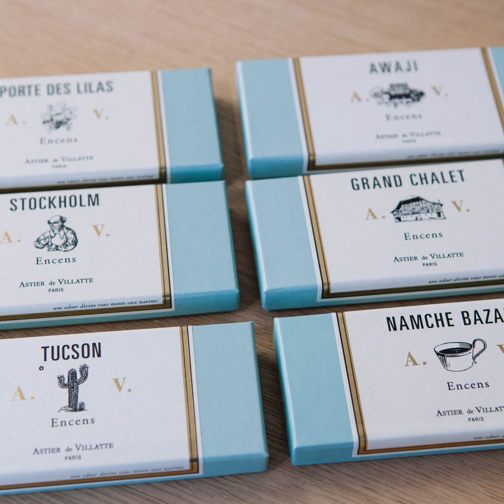 Astier de Villatte Incense Collection | Artisanal Fragrances