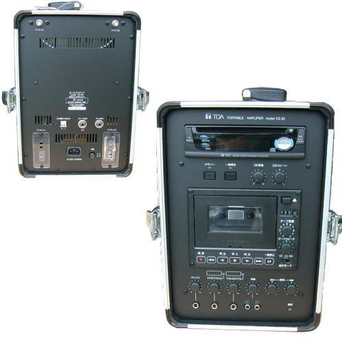 移動用PAシステム（ワイヤレスアンプセット）カセットCD内蔵 ｜ なんず