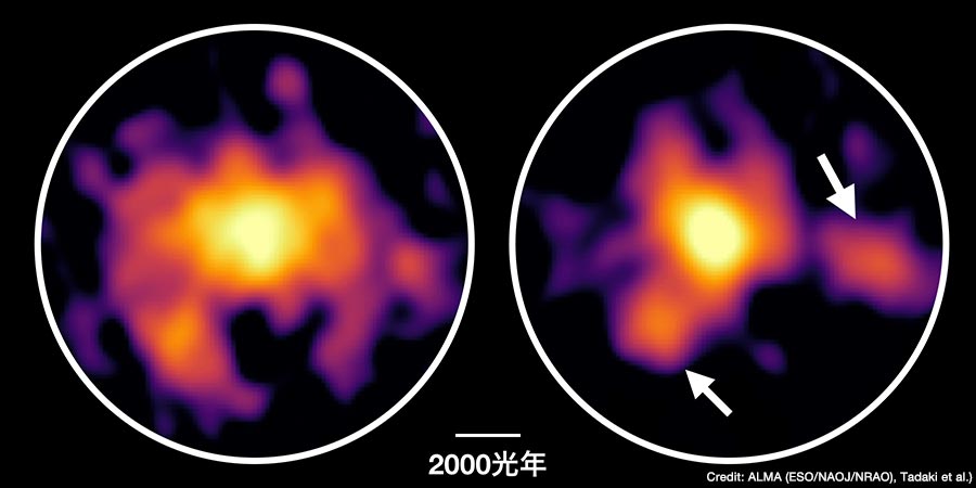 124億光年かなたで暴走するモンスター銀河－遠方爆発的星形成銀河