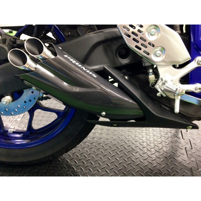 PRUNUS スリップオンマフラー YZF-R25/YZF-R3/MT-25/MT-03｜スリップ