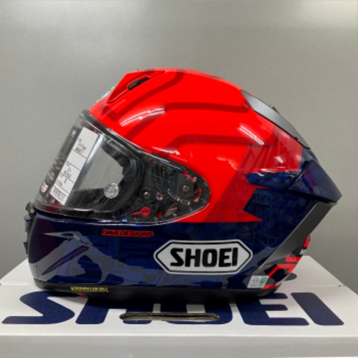 在庫限り】 X-Fifteen MARQUEZ 7 TC-1 RED/BLUE フルフェイス