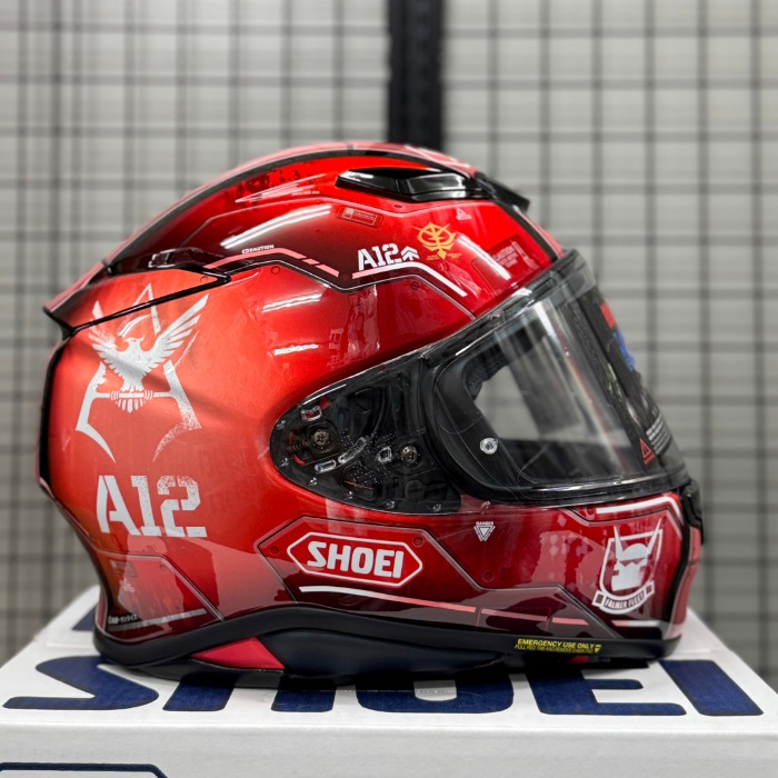 Z-8 MS-06S シャア専用ザクⅡ TC-1 RED/BLACK フルフェイスヘルメット