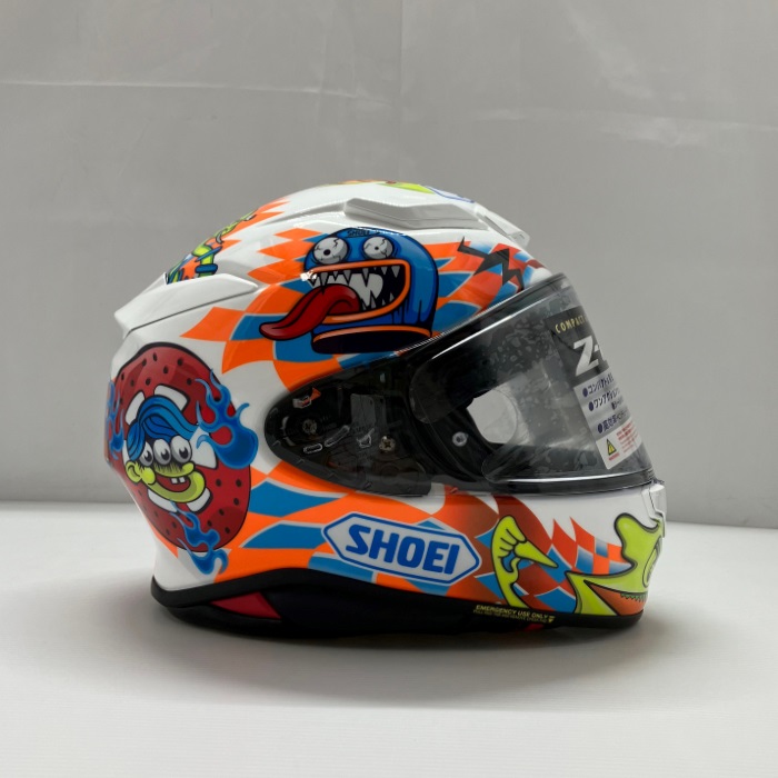 在庫限り】 Z-8 YAGYO (ヤギョウ) TC-2 BLUE/ORANGE フルフェイス