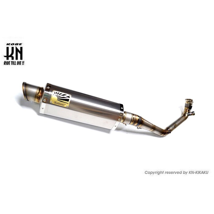 HOTLAP×KN チャンピオンマフラー TITAN【シグナス グリファス Ver.1