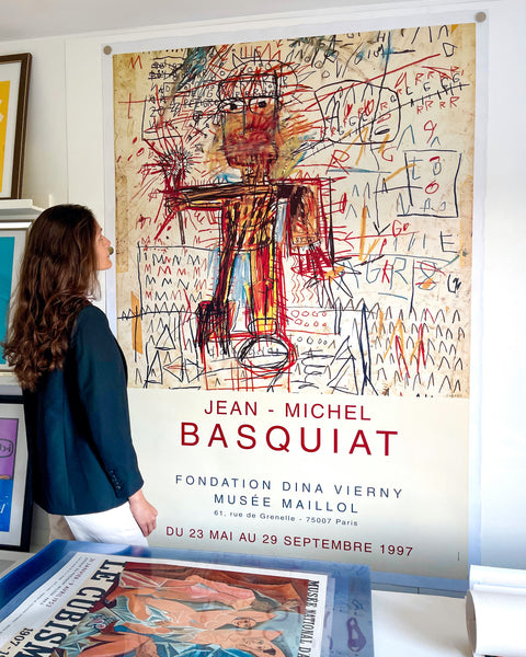 Original Jean-Michel Basquiat Poster, 1997 