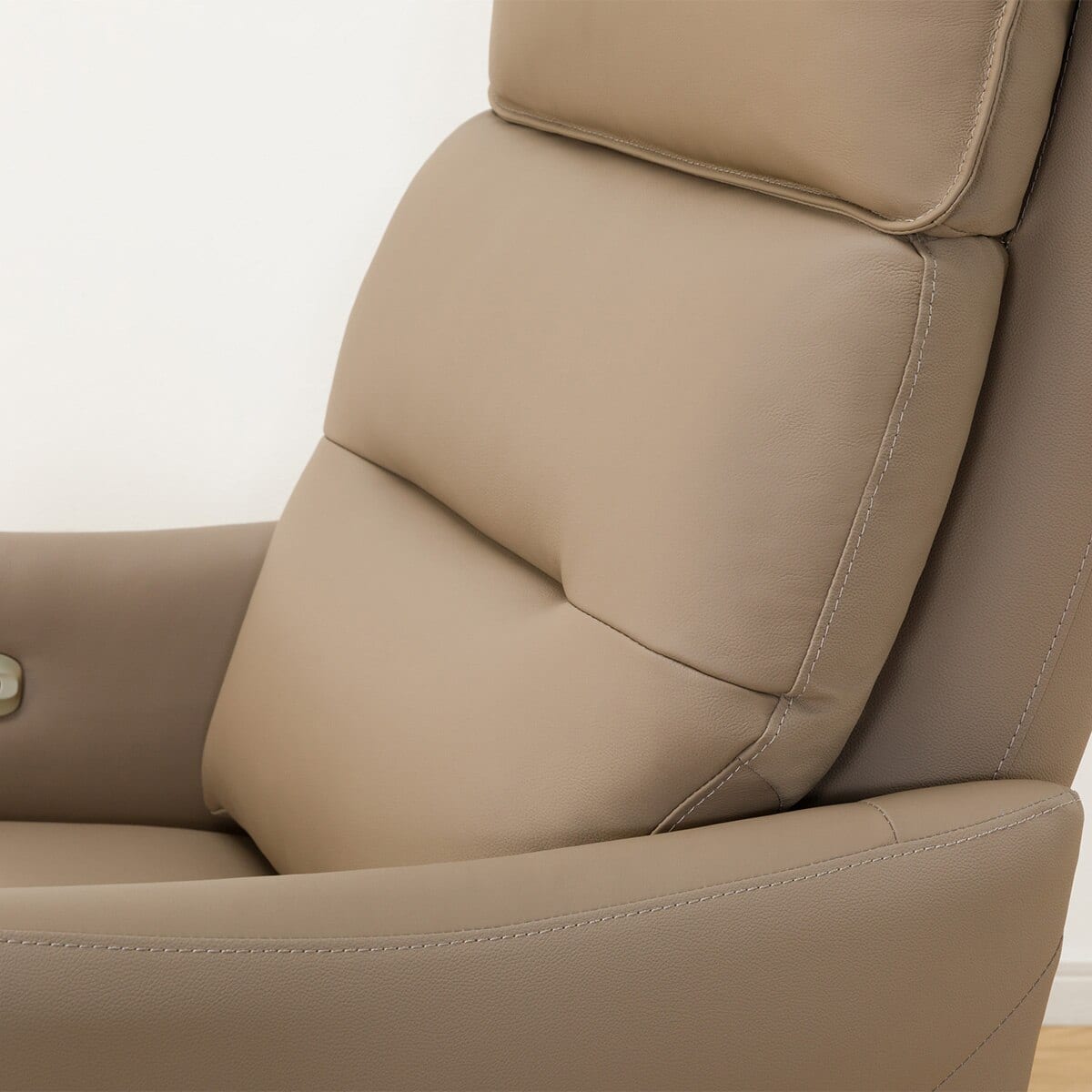 電動リクライニングパーソナルチェア 本革(一部合成皮革)タイプ (LE01