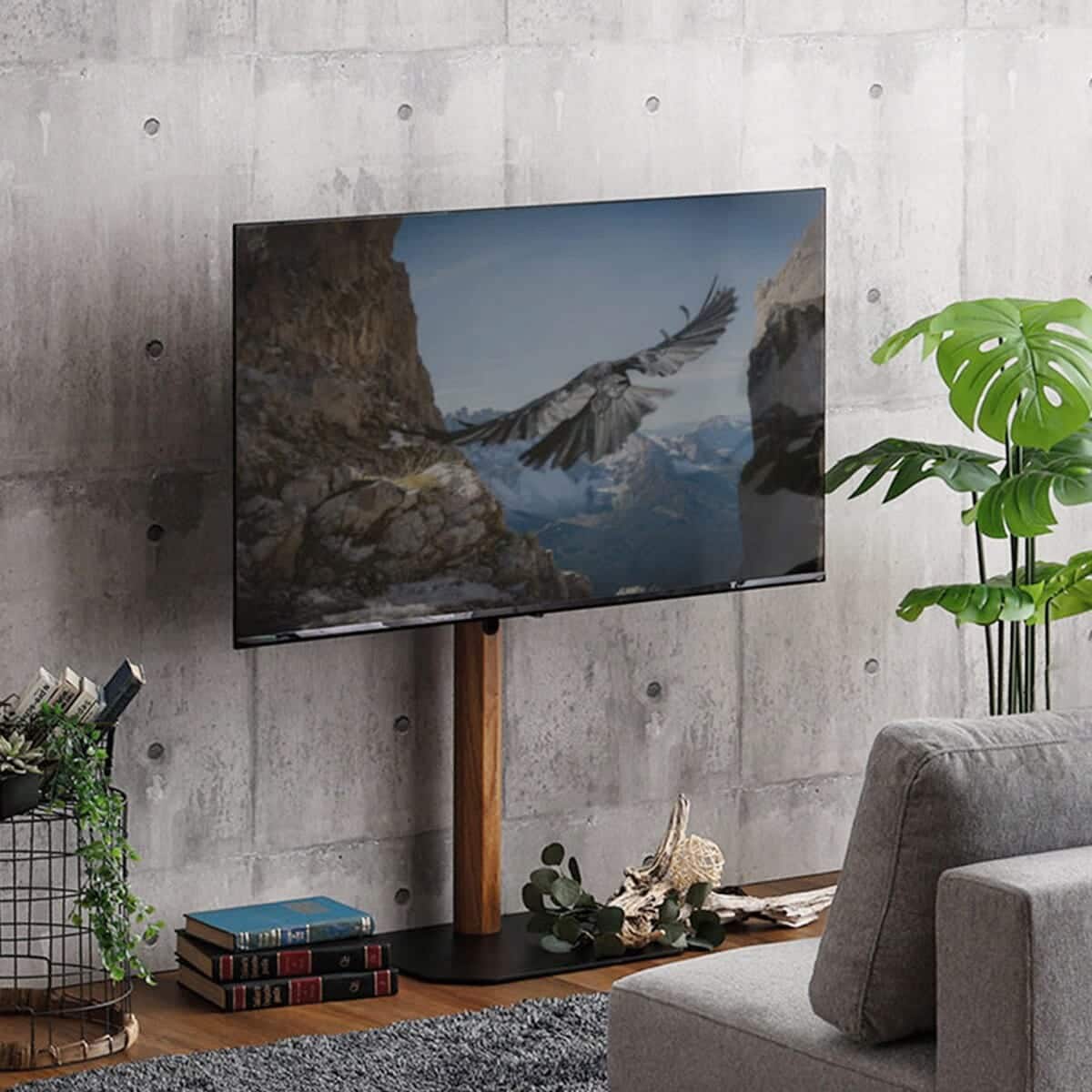 首振り壁寄せテレビスタンド (ロータイプ OTG WAL) | ニトリネット