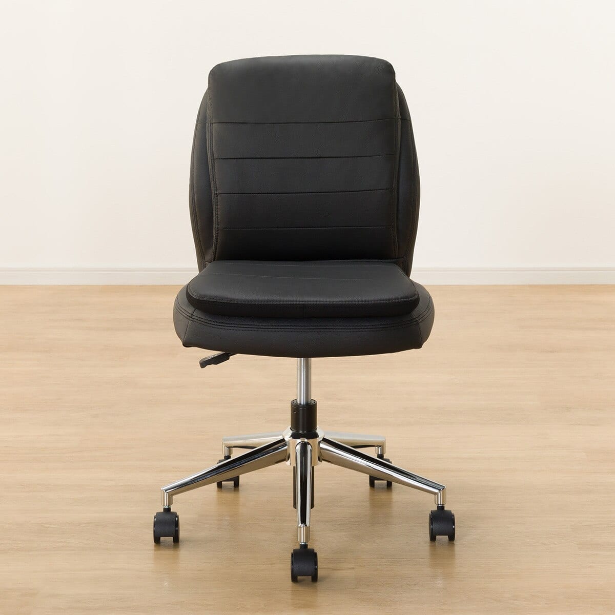 学習イス + 足乗せリングセット (リカルドキッズS BK/WR23 BK