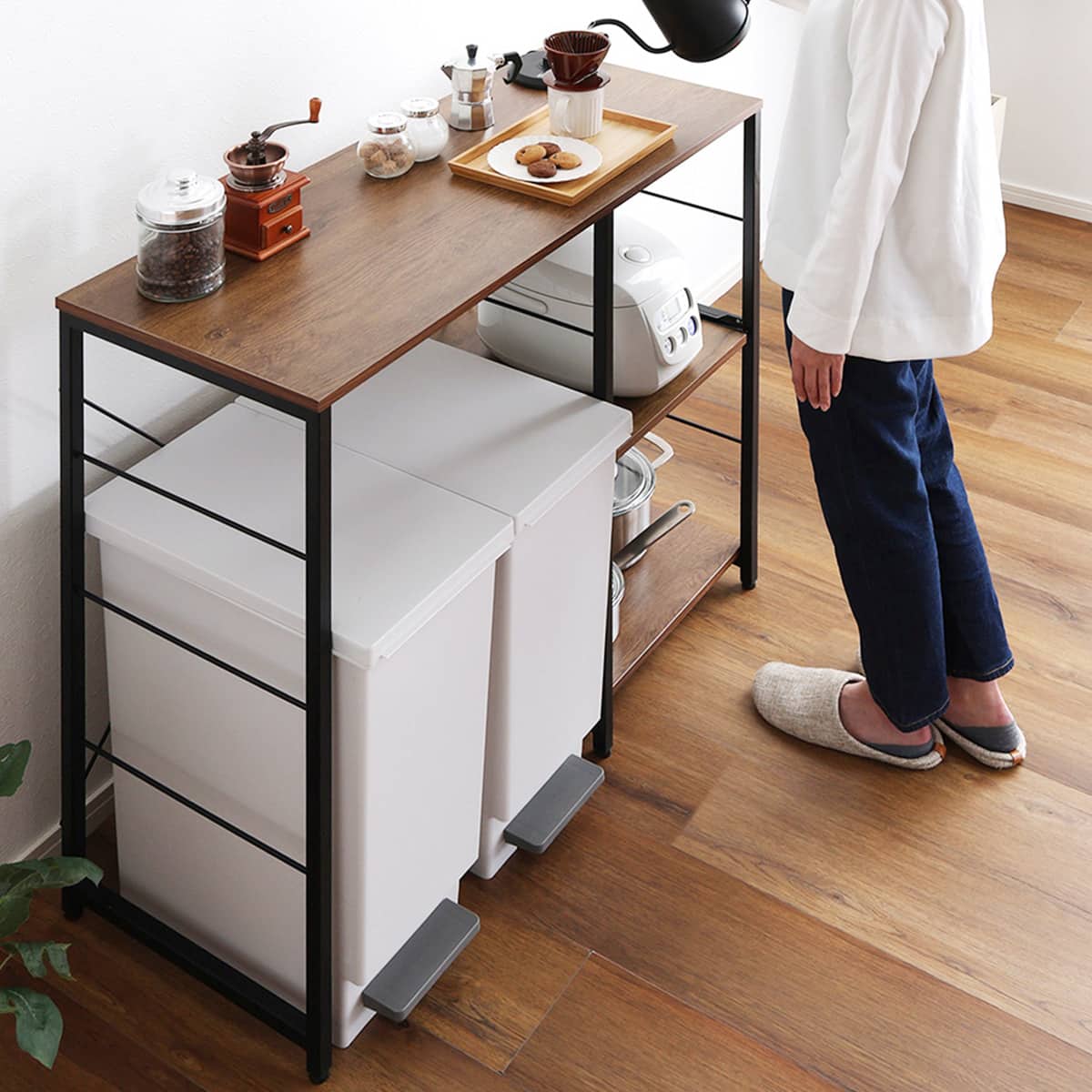 ヴィンテージキッチンカウンター (幅100cm WAL) | ニトリネット【公式