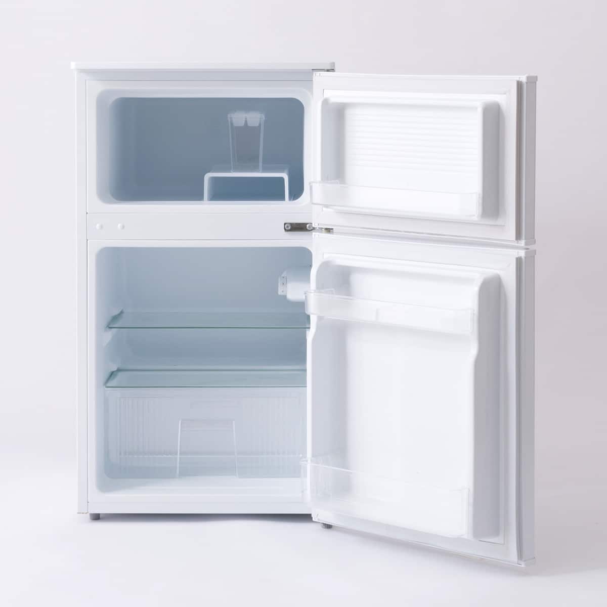 90L 直冷式2ドア冷凍冷蔵庫 (BR2C01WH)(リサイクル回収なし) | ニトリ