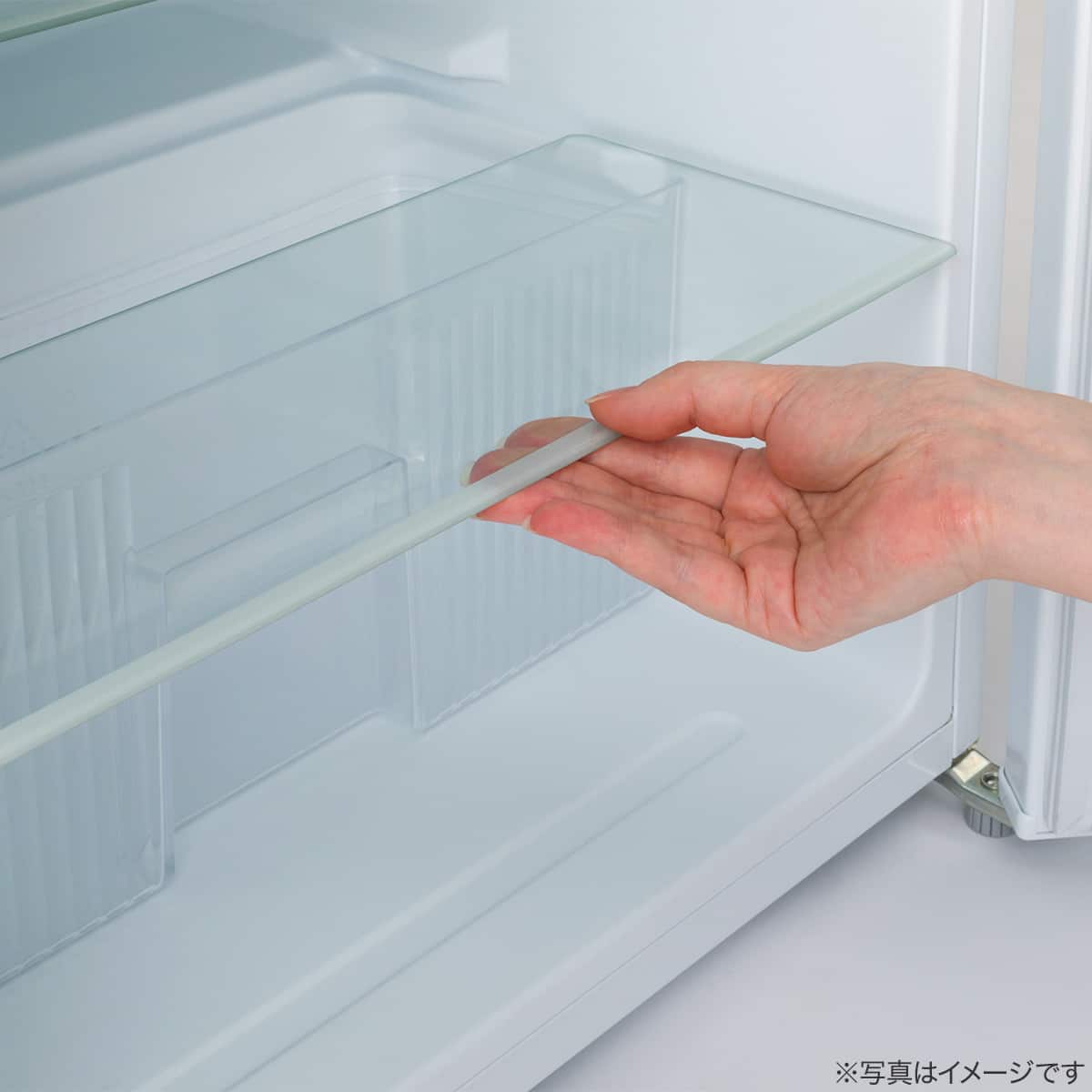 90L 直冷式2ドア冷凍冷蔵庫 (BR2C01WH)(リサイクル回収なし) | ニトリ