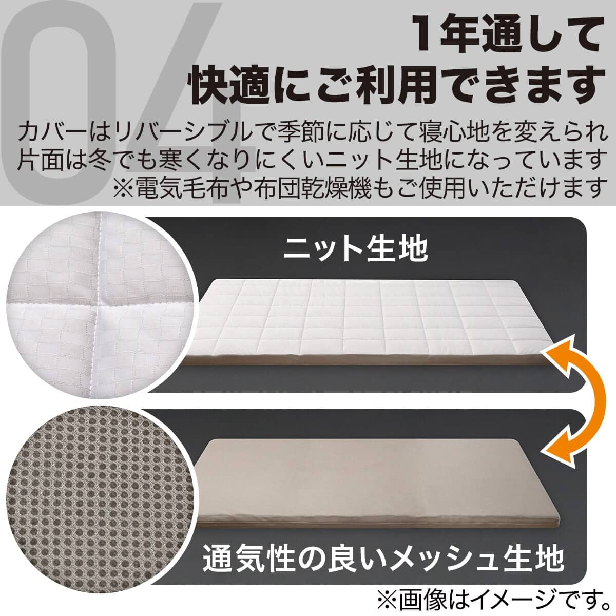 通気性の良い敷布団 シングル(Nブレス プラスエア) | ニトリネット