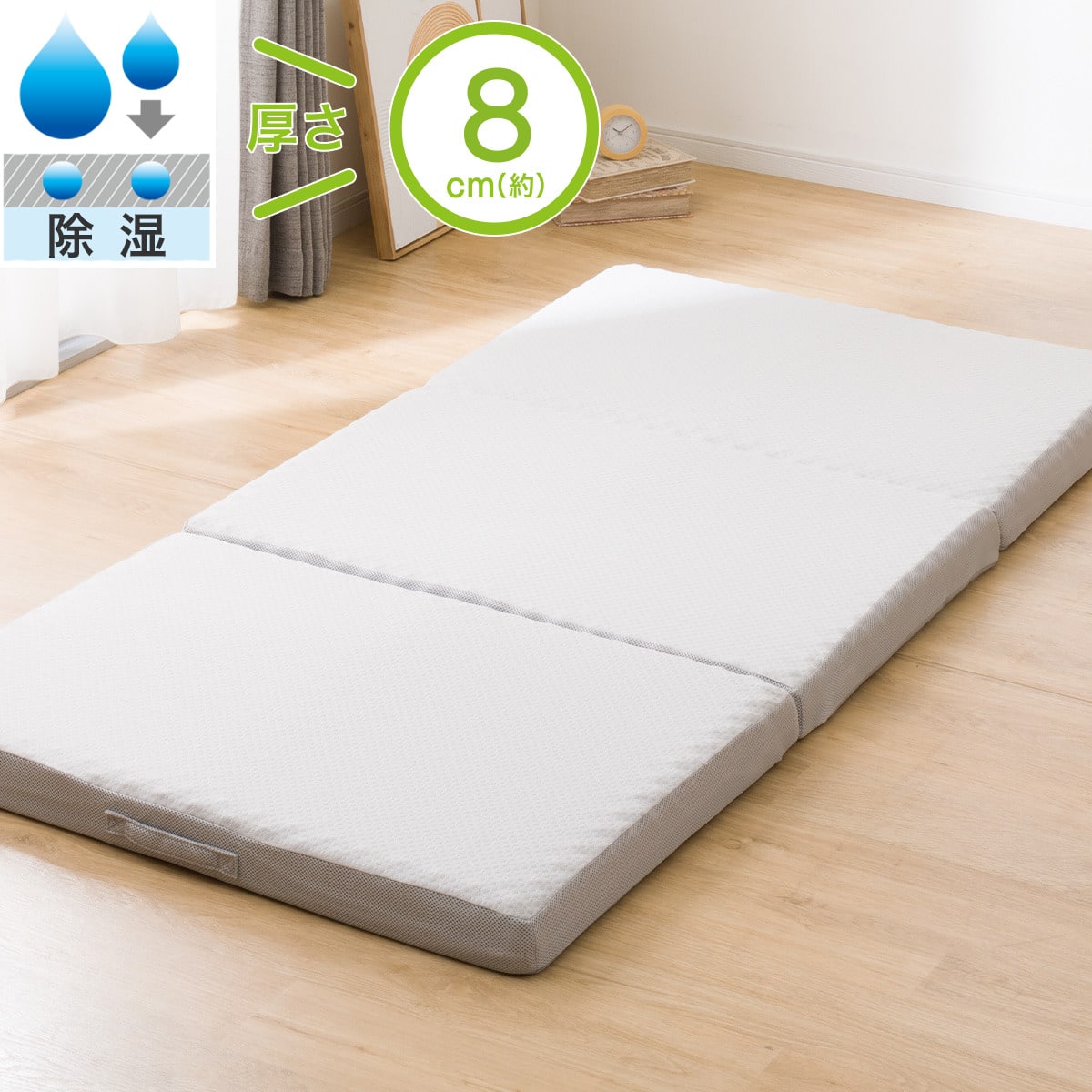 点で支える除湿シート付き 体圧分散敷布団 シングル(S F2407) | ニトリ