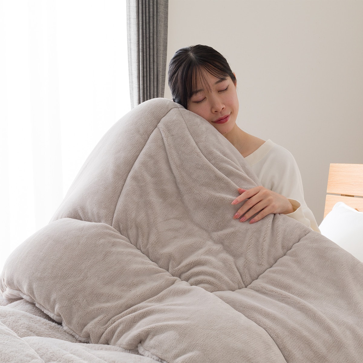 カバーのいらない両面掛ふとん シングル(Nウォーム WSP K2528 S