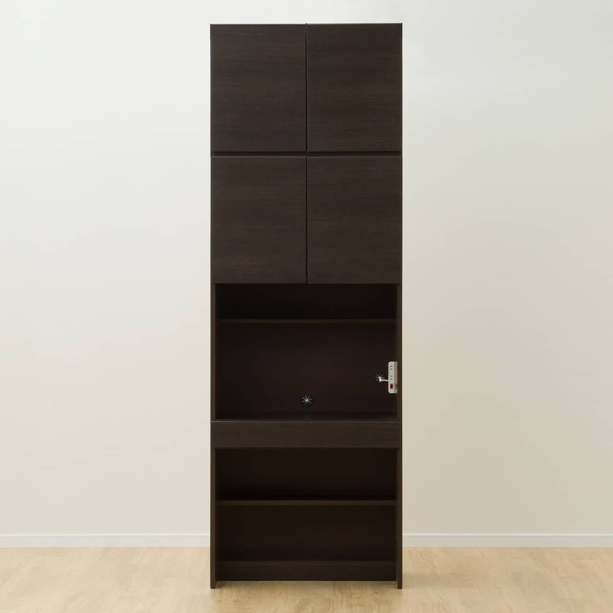 上置き付き壁面ユニットデスク (ウォーレン 80 DBR) | ニトリネット