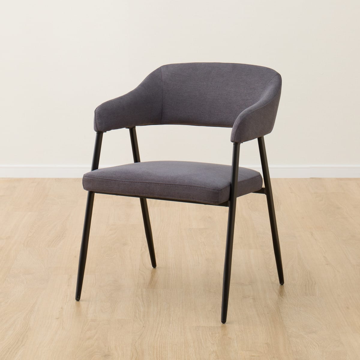 ニトリ 肘付きダイニングチェア(イジー GY) - 通販 | 家具とインテリア