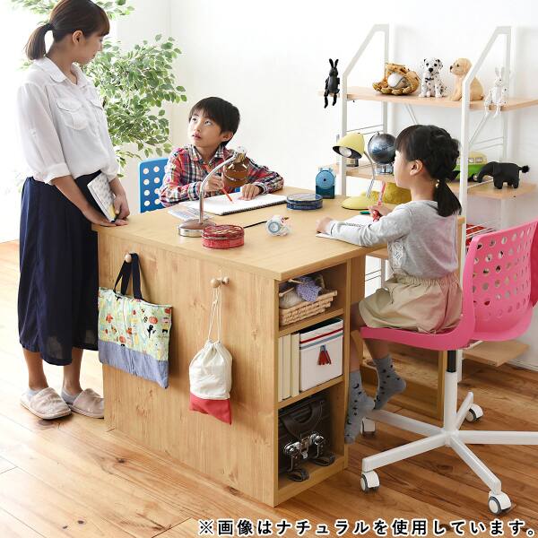 コンパクトツインデスク＆ラックセット(WH) | ニトリネット【公式
