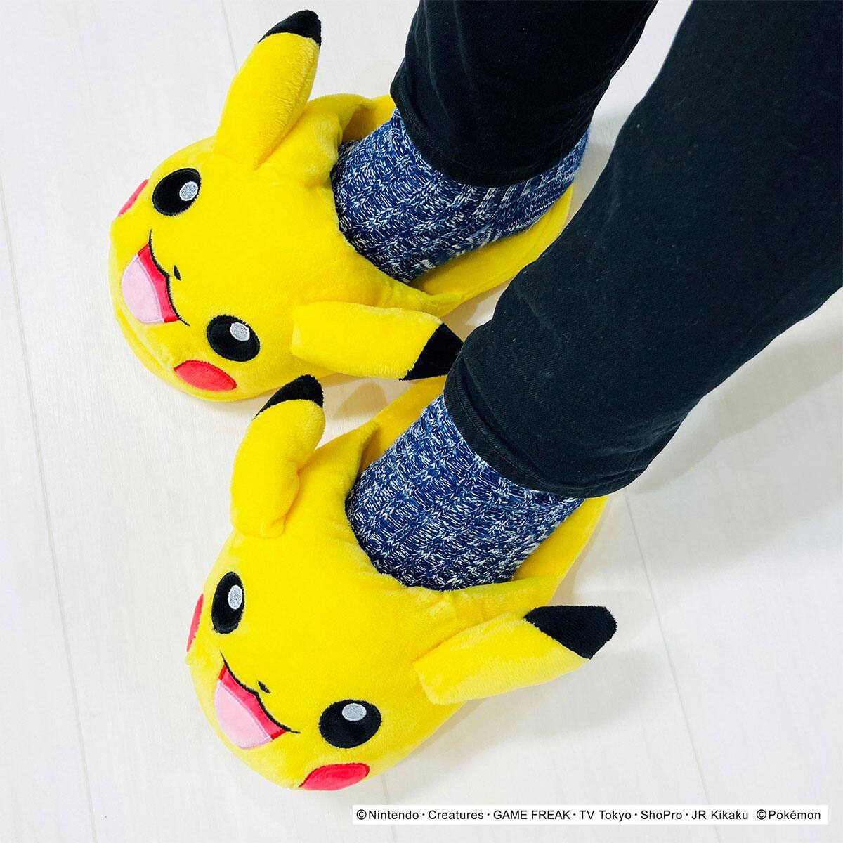 ピカチュウの可愛いクニャック(ルームシューズ） | ニトリネット【公式