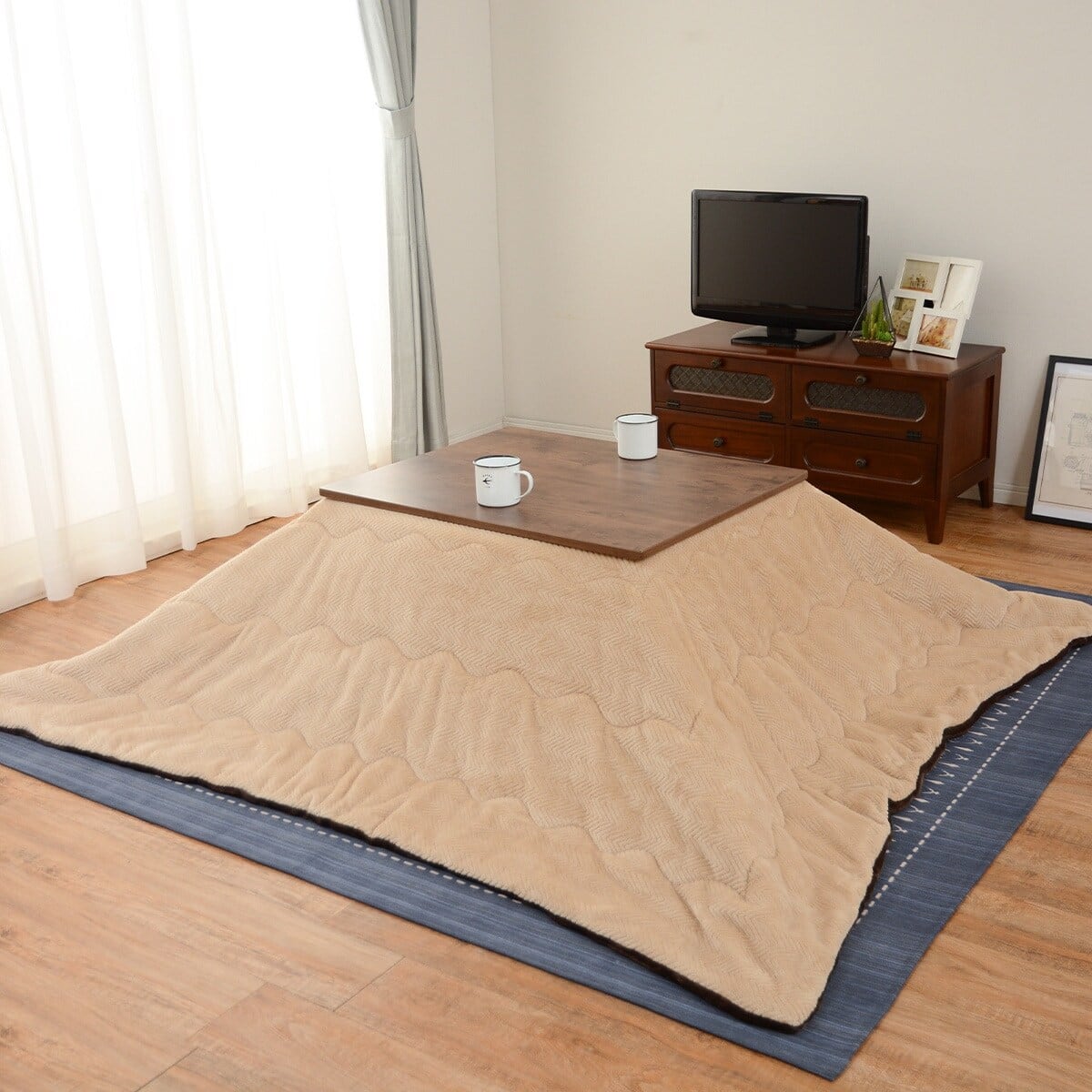 折りたたみベッド ダークブラウン | ニトリネット【公式】 家具