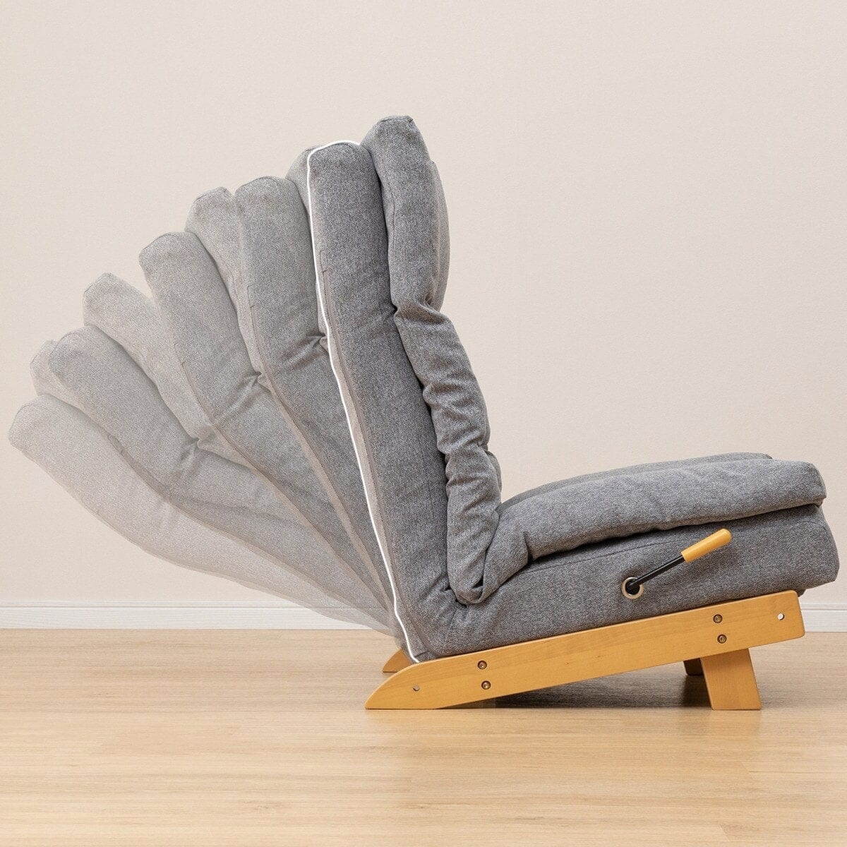 リクライナーソファ(KJ-1 GY/NA 右レバー) | ニトリネット【公式