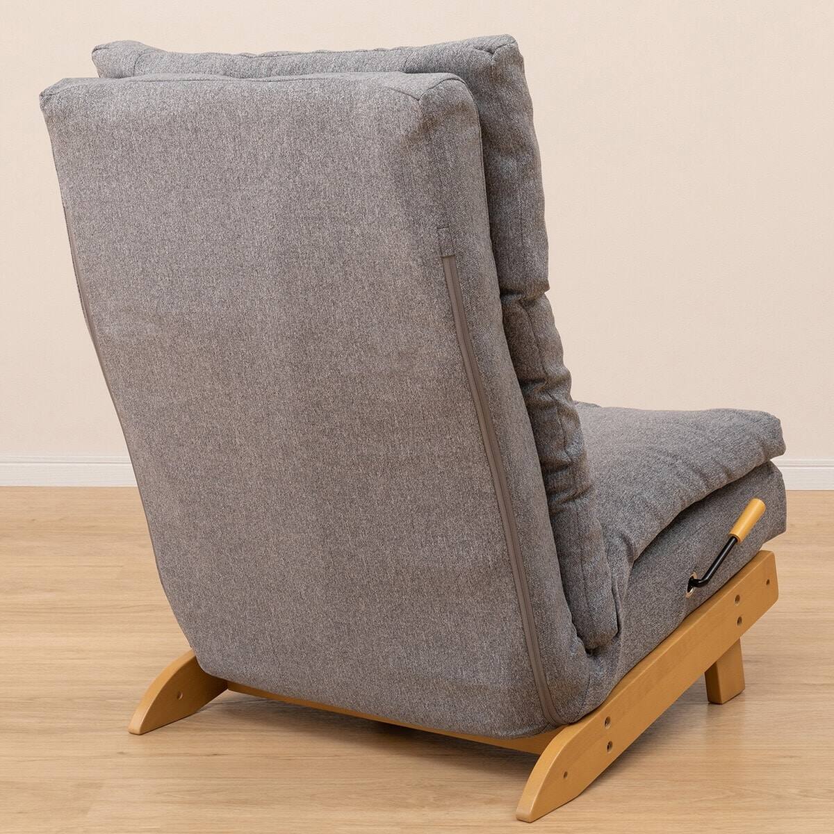 リクライナーソファ(KJ-1 GY/NA 右レバー) | ニトリネット【公式