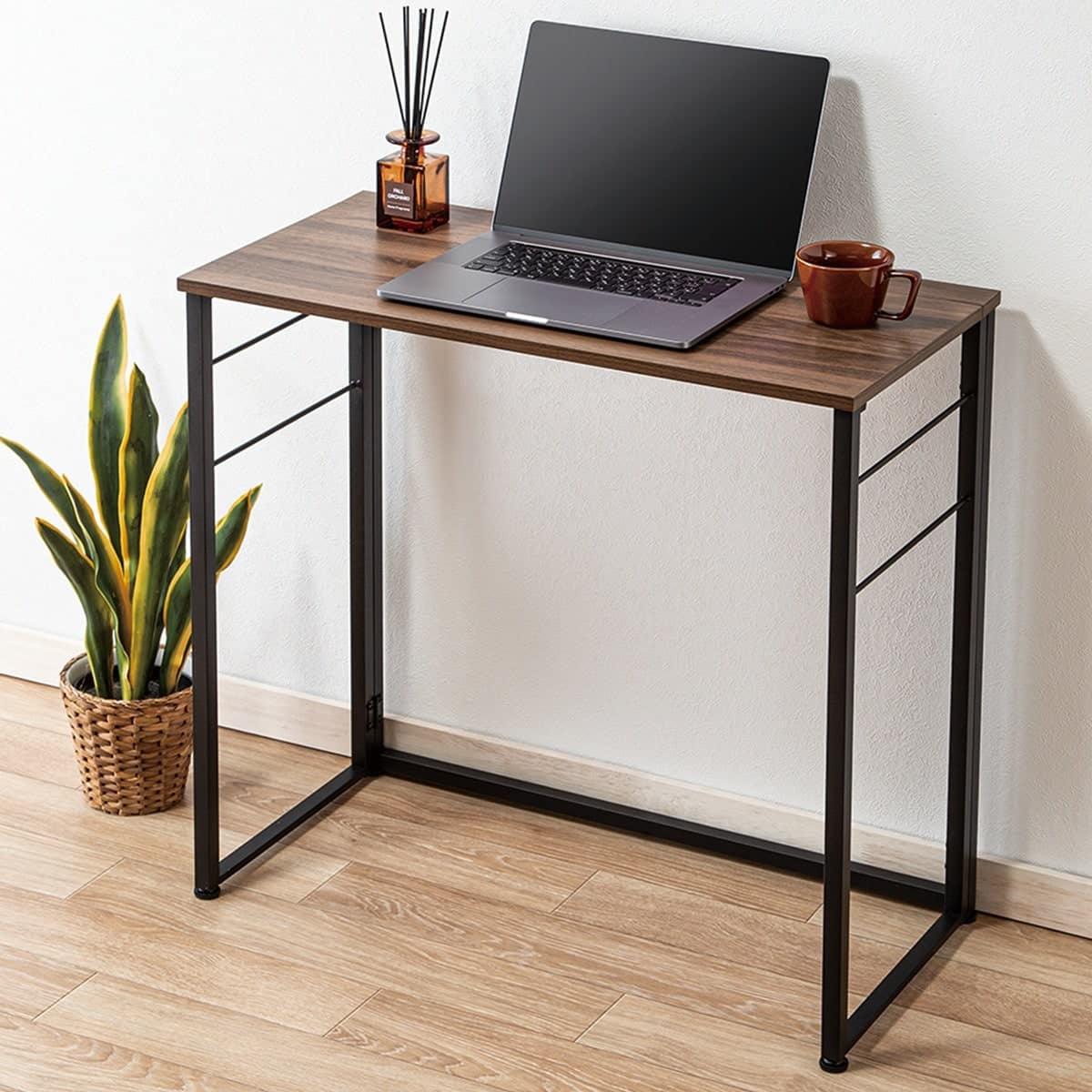 折りたたみデスク Nポルダ(ミドルブラウン) | ニトリネット【公式