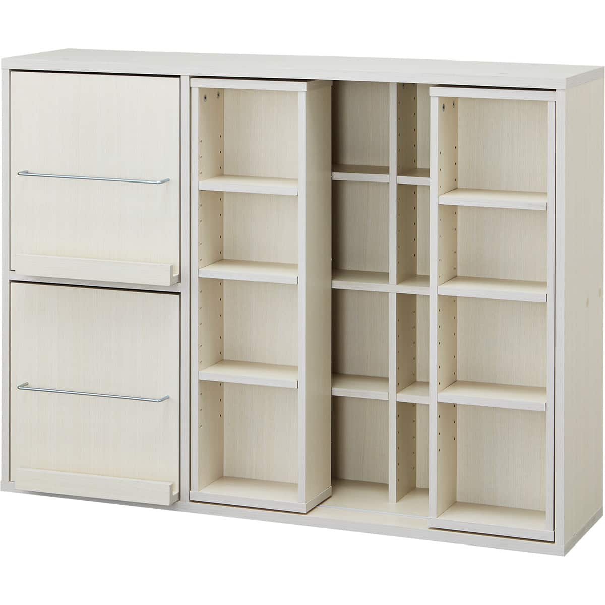 スライド本棚(テイルD120 WW) | ニトリネット【公式】 家具