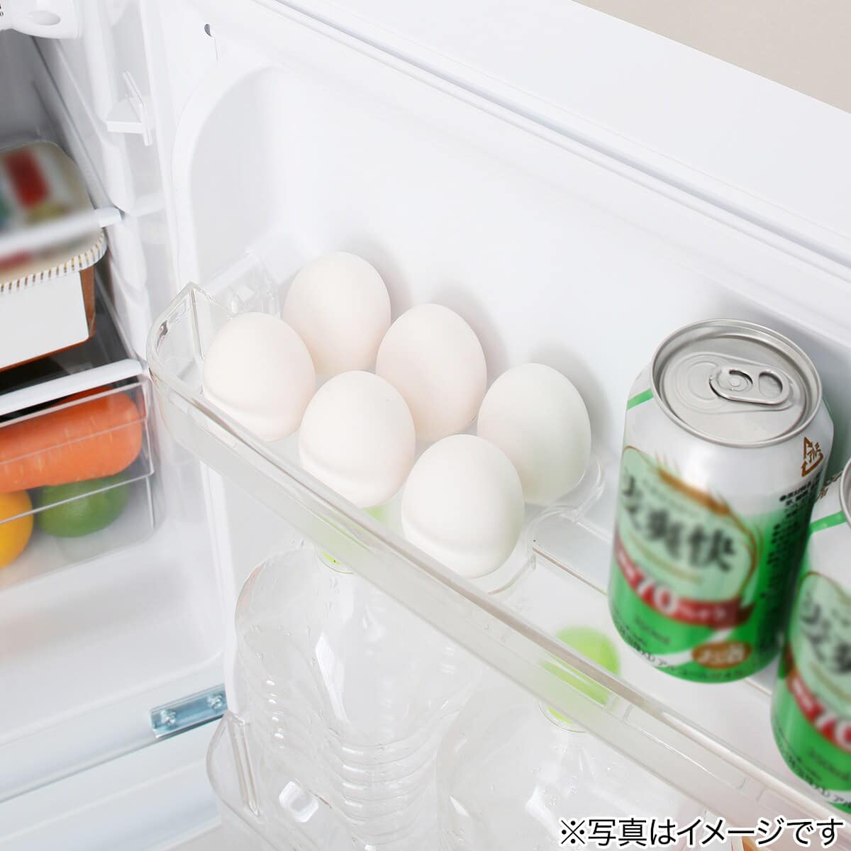 106L 2ドア冷蔵庫 Nグラシア WH 延長保証付き(リサイクル回収なし