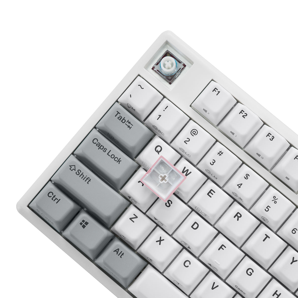 NiZ Micro82 静電容量無接点キーボード バックライト付き