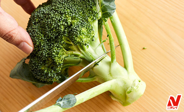 ブロッコリーの茎はどこまで食べられる？切り方・食べ方・冷凍方法も