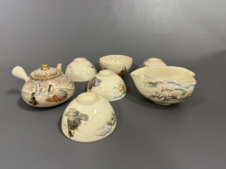 陶弘山銘 薩摩煎茶器揃 ｜日興堂