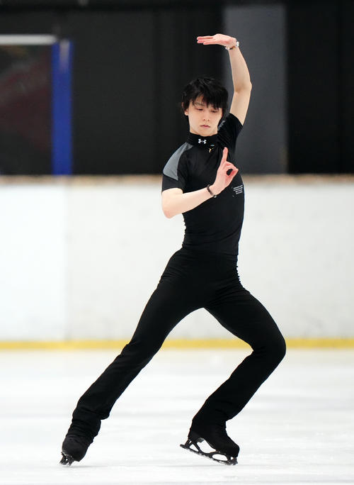 羽生結弦さん第2章開幕「追求する姿を見ていただきたかった」練習公開