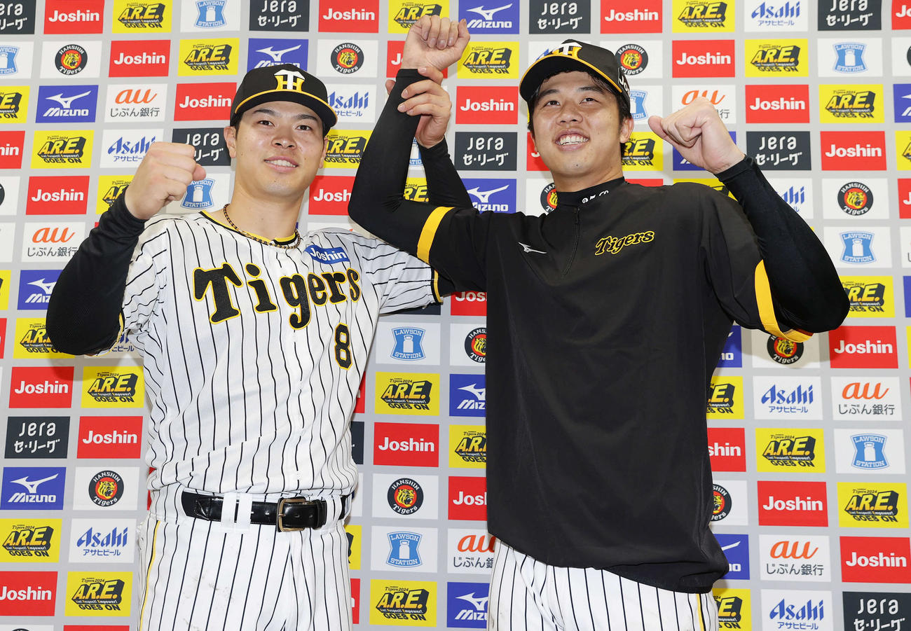 阪神】才木浩人が雨中の7回完封勝利 V弾佐藤輝明とは同学年会でも